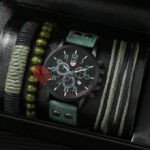 4-piece Men's Watch And Bracelet Set, Watch Series, Perfectly Paired