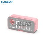 Bluetooth Speaker Wireless Portable Alarm Clock FM Radio