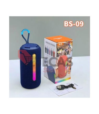 Bs-09 RGB Lightig Portable Bluetooth Wireless Speaker MINI Boombox sound system