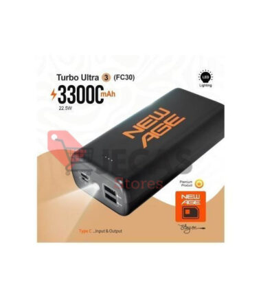 30000mAh POWER BANK FAST CHARGE TYPE C INPUT & OUTPUT