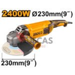Industrial Electric Angle Grinder 9 Inch 2400W AG24008
