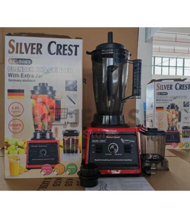 4L German Industrial 10000W Food Crusher Blender, 2 In 1 JAR