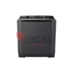 Twin Tub Washing Machine 7KG Wind Jet Dry, Roller Jet, 3 Wash Programs, Black Color