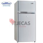 Haier Thermocool 95 Litres Double Door Fridge Silver (HRF-95BEX) - Silver + 3 Years Warranty