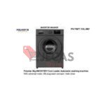 Polystar INVERTER Front Loading Washing Machine Automatic -6KG