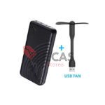 20000mAh Fast Charging, Bright Torch Power Bank + Free USB Fan