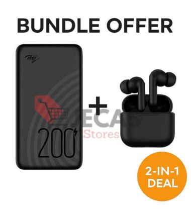20000mAh Dual Output Fast Charging Power Bank + Generic AirPods Pro