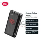 Itelitel Power Pulse Power-Bank 20000mAh 12W Fast Charging TypeC