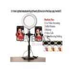 Desktop Live LED Light Stand And Phone Holder Video Ring Lights For Tik Tok Youtube Ring Photography Lights