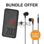 20000mAh Dual Output Fast Charging Power Bank + K9Pro Earphones