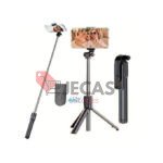 BLUETOOTH WIRELESS SELFIE STICK WITH FOLDABLE TRIPOD STAND