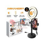 6 "ring Light Phone Stand 3 Color Fill Light Phone Holder