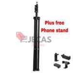 FLASH LIGHT CAMERA TRIPOD STAND TRIPOD STAND FOR RING LIGHT AND PHONE - PLUS FREE PHONE HOLDER