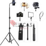 Heavy Duty Studio Camera Tripod Stand For Video Camera Heavy Light Mount 210CM (7FT)