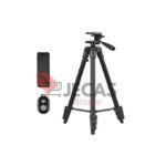 Portable Tripod Stand 1.35m Height With Phone Clamp Remote