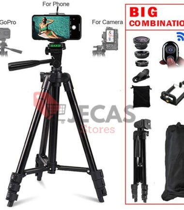Metal Tripod SET+ Remote Control+ Lens Selfie Stick Camera Live Streaming Stand
